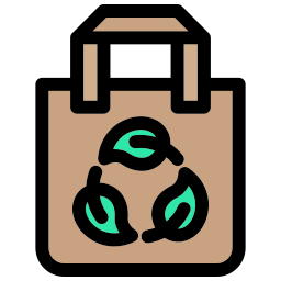 borsa ecologica icona
