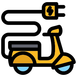 motocykl elektryczny ikona