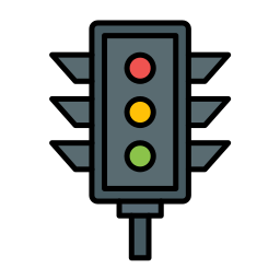 Traffic light icon