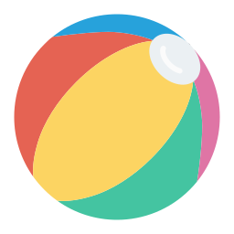 Beach ball icon