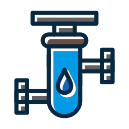 Water filter icon