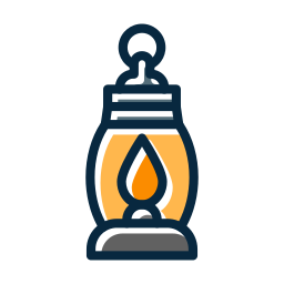 lampa gazowa ikona