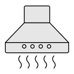 Cooker hood icon
