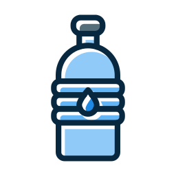 Water flask icon