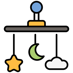 Crib mobile icon
