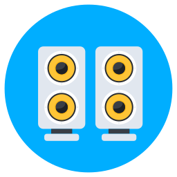 Sound speaker icon