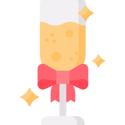 Champagne glass icon