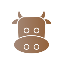 mucca icona