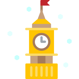 Clock tower icon