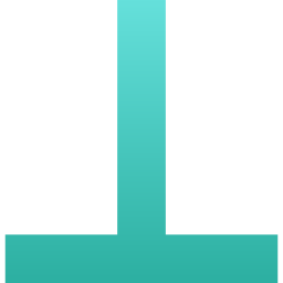 perpendicular icono