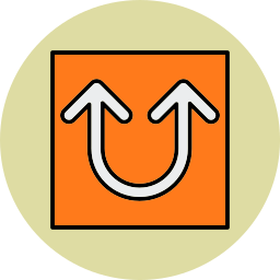 Double arrow icon