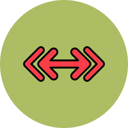 Left and right icon