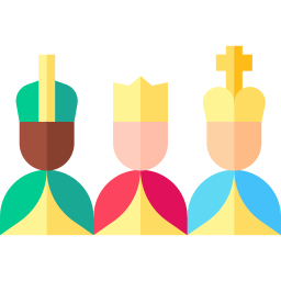 los tres reyes magos icono