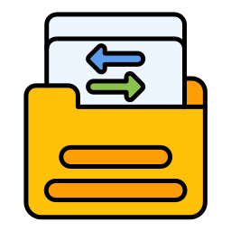 Data exchange icon