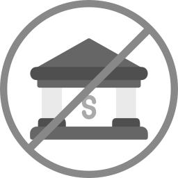 No bank icon