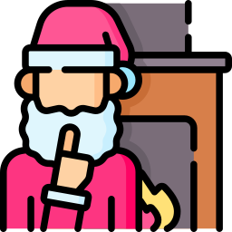 Secret santa icon