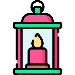 Oil lamp icon