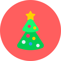 árbol de navidad icono