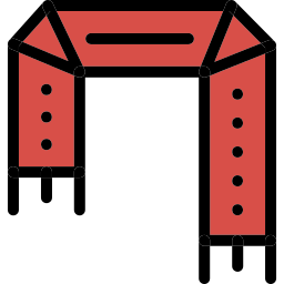 sciarpa icona