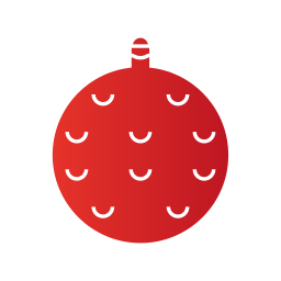 Christmas ornament icon