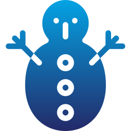 bonhomme de neige Icône