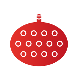 Christmas ornament icon