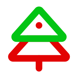 Christmas tree icon