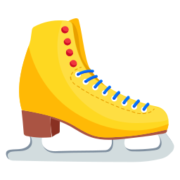 chaussures de patinage Icône