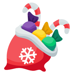 Рождественский мешок иконка
