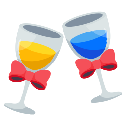 Wine glasses icon