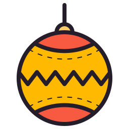 Bauble ball icon