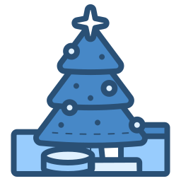 árbol de navidad icono