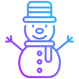 Снеговик иконка