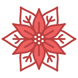 Poinsettia icon