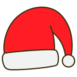 Świąteczny kapelusz ikona