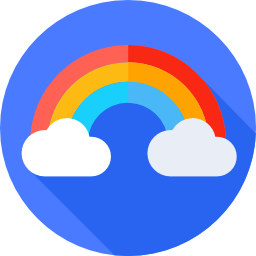 arcobaleno icona