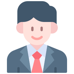 Office worker icon