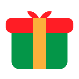 Рождественский подарок иконка