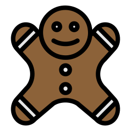 homem-biscoito Ícone