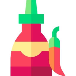 Spicy sauce icon