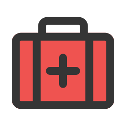 Medical box icon