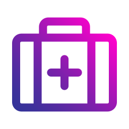 Medical box icon