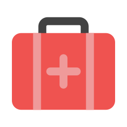 Medical box icon