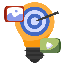 Marketing idea icon