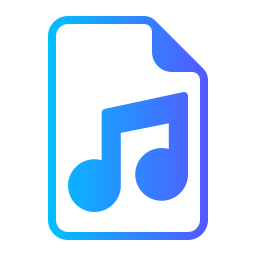file audio icona