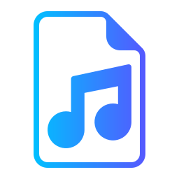 Audio file icon