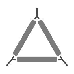 triangolo icona