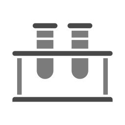 Test tube rack icon