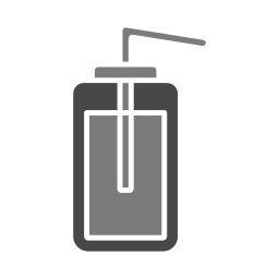 Wash bottle icon