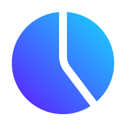 cirkeldiagram icoon